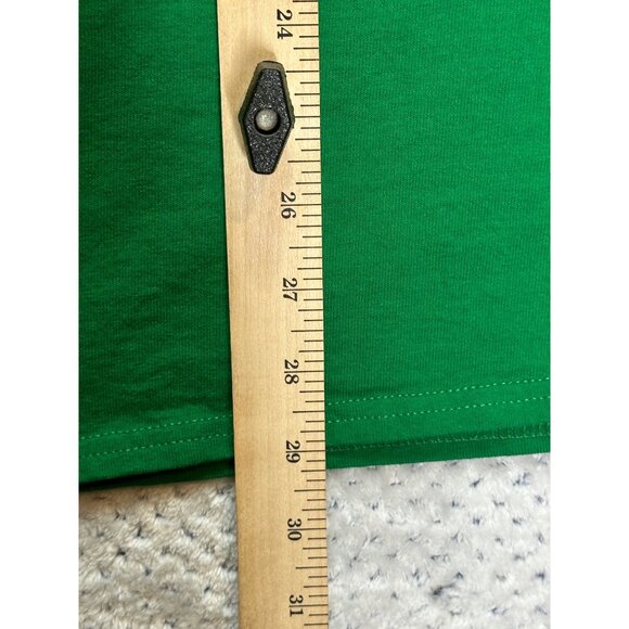 Vintage Disney Mickey Mouse Merry Christmas Green T-Shirt Size S Cotton Adults - Picture 7 of 7